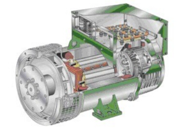 自流井发电机内部结构图